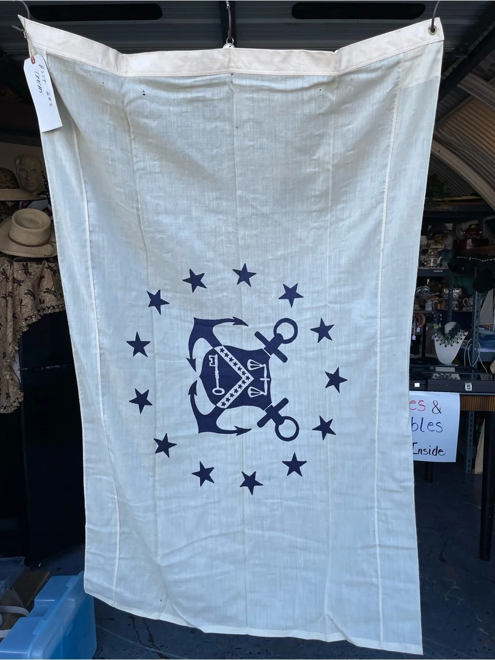 Vintage Assistant Secretary of the Treasury Flag #6 (3’ x 5’)